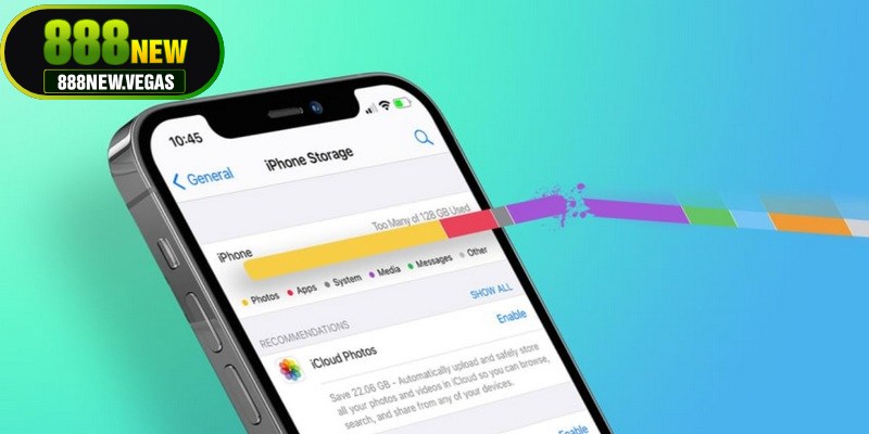 Khi dung lượng lưu trữ đã đầy, thiết bị sẽ không thể tải hoặc cài thêm