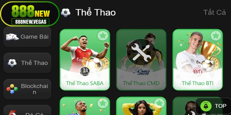 Thể thao 888NEW nổi bật như một điểm đến uy tín