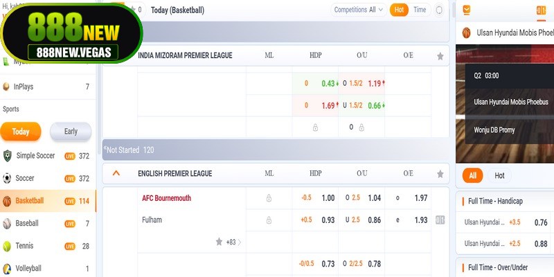 Bóng rổ quy tụ nhiều giải đấu lớn như NBA, EuroLeague và các giải khu vực